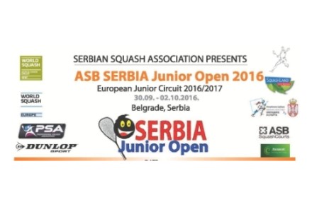 Otvoreno prvenstvo Srbije u skvošu za juniore 2016
